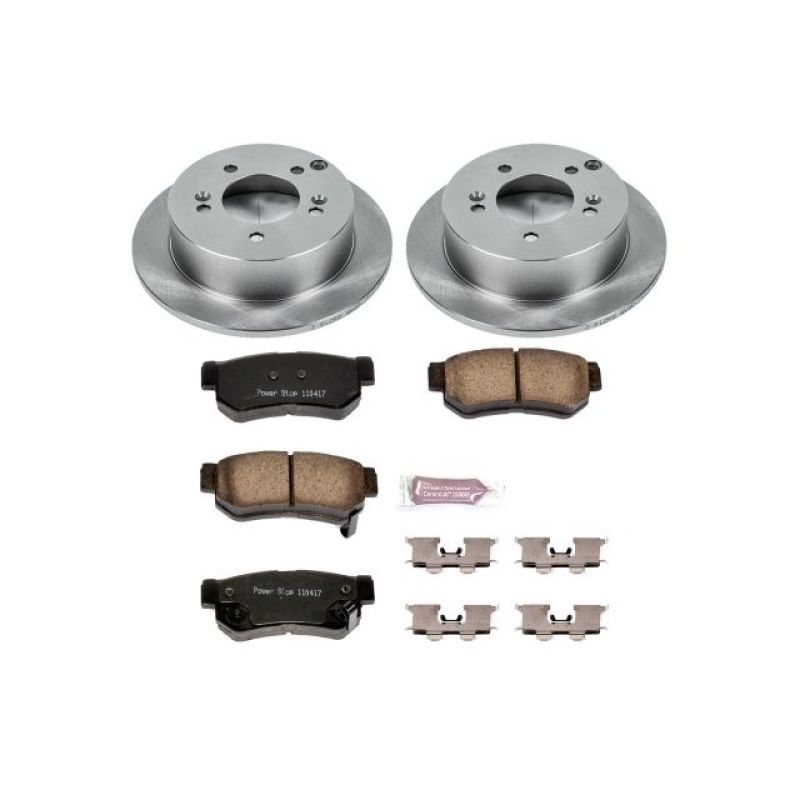 Power Stop 06-08 Hyundai Sonata Rear Autospecialty Brake Kit Brake Kits - OE PowerStop