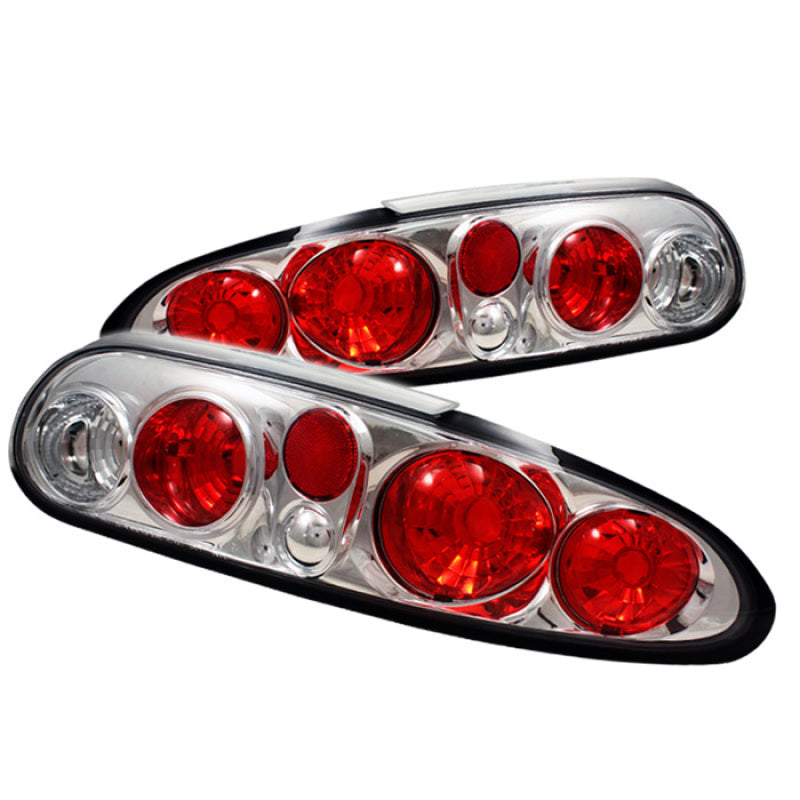 Spyder Chevy Camaro 93-02 Euro Style Tail Lights Chrome ALT-YD-CCAM98-C Tail Lights SPYDER