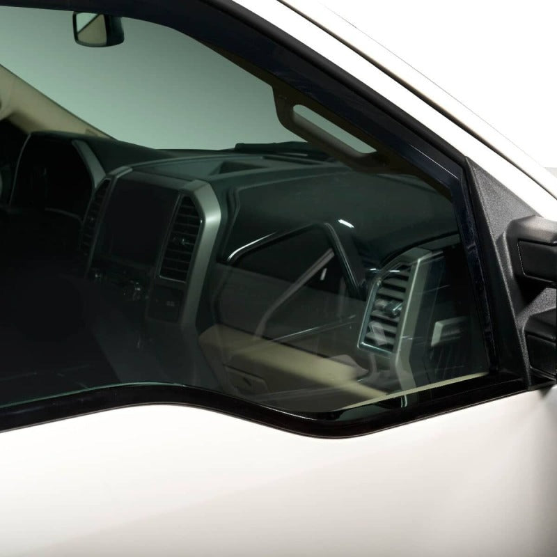 Putco 17-20 Ford SuperDuty - Crew Cab w/ Towing Mirrors Tinted Window Trim Accents (ABS Window Trim) Exterior Trim Putco