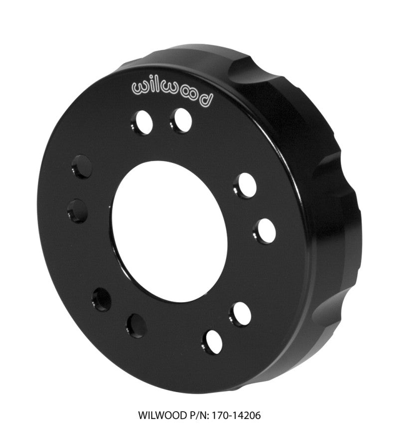 Wilwood Hat-BB Front 1.53in Offset 5 x 4.50/5.00 - 8 on 7.00in Brake Rotors - 2 Piece Wilwood