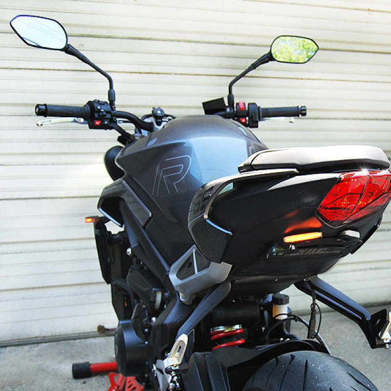 New Rage Cycles 2024 Triumph Street Triple Fender Eliminator Kit Tucked Lights Corner New Rage Cycles