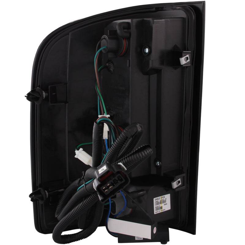 ANZO 2007-2013 Chevrolet Silverado 1500 LED Taillights Red/Clear G2 Tail Lights ANZO