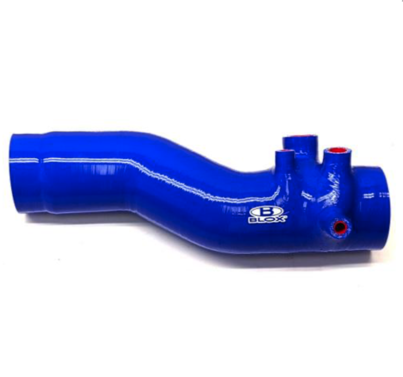 BLOX Racing 15-20 Subaru WRX FA20 High Power 3in Turbo Inlet Hose - Blue Silicone Couplers & Hoses BLOX Racing