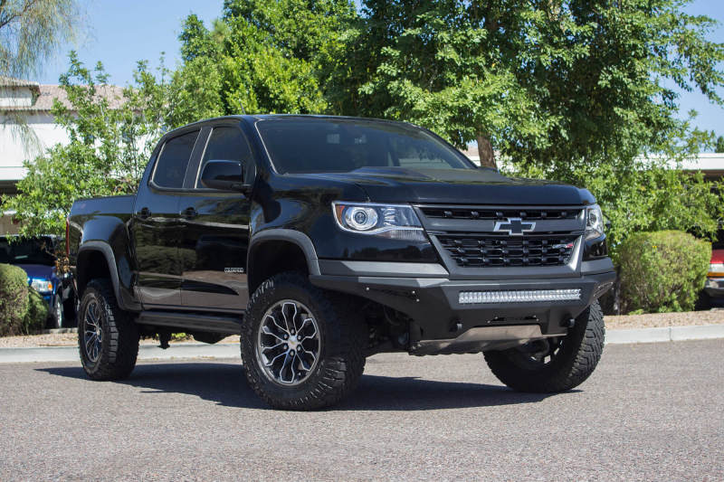 Addictive Desert Designs 17-18 Chevy Colorado Stealth Fighter Front Bumper Bumpers - Steel Addictive Desert Designs