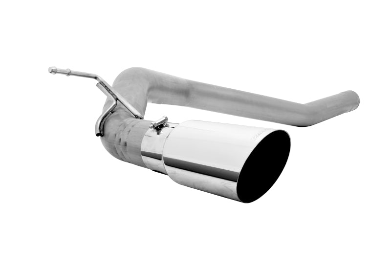 Gibson 16-17 Nissan Titan XD S 5.0L 4in Filter-Back Single Exhaust - Aluminized DPF Back Gibson