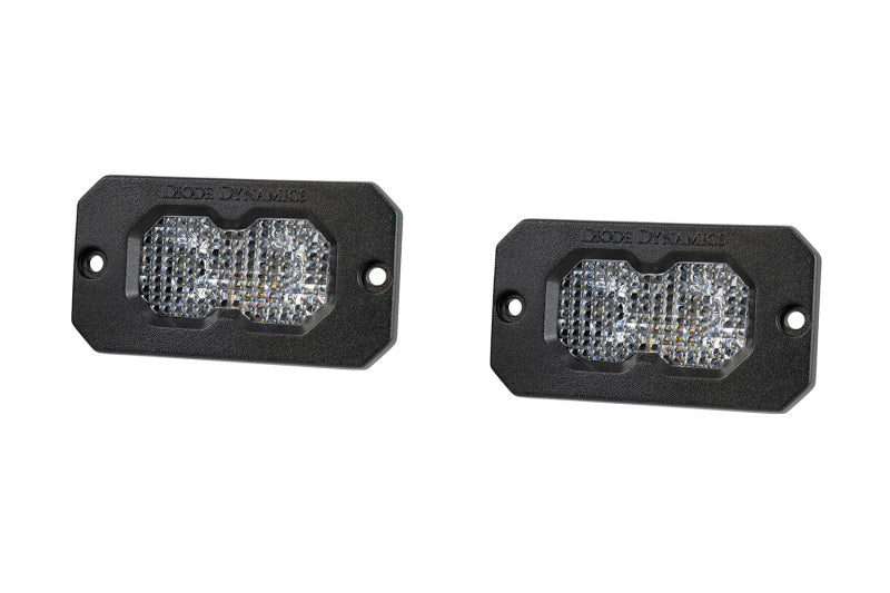 Diode Dynamics C2 2.0 Sport White Flood Flush RBL (Pair) Light Accessories and Wiring Diode Dynamics