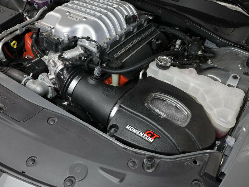 aFe Momentum GT Pro DRY S Air Intake System, 17-20 Dodge Challenger / Charger SRT Hellcat Cold Air Intakes aFe