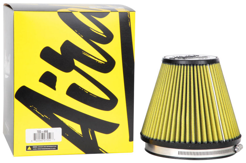 Airaid Universal Air Filter - Cone 6in Flange x 7-1/2in Base x 3-7/8in Top x 6in Height Air Filters - Universal Fit Airaid