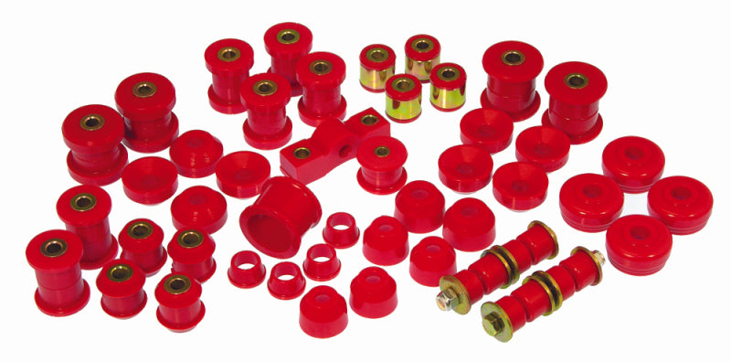 Prothane 84-87 Honda Civic/CRX Total Kit - Red Bushings - Full Vehicle Kits Prothane