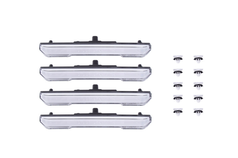 Diode Dynamics 20-21 Sierra 2500/3500 HD LED Sidemarkers Clear Set Light Accessories and Wiring Diode Dynamics