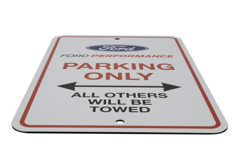 Ford Racing Ford Performance Parking Only Sign Stickers/Decals/Banners Ford Racing