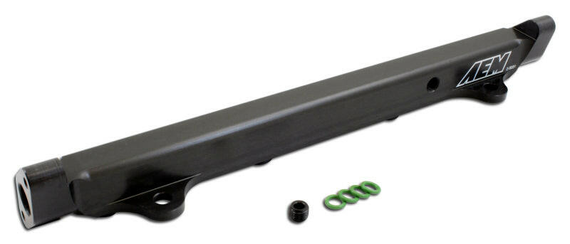 AEM 03-06 Evo 8 & 9 Black Fuel Rail Fuel Rails AEM