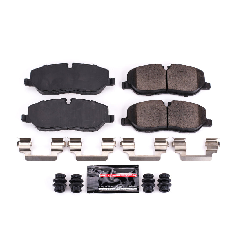 Power Stop 05-09 Land Rover LR3 Front Z23 Evolution Sport Brake Pads w/Hardware Brake Pads - Performance PowerStop