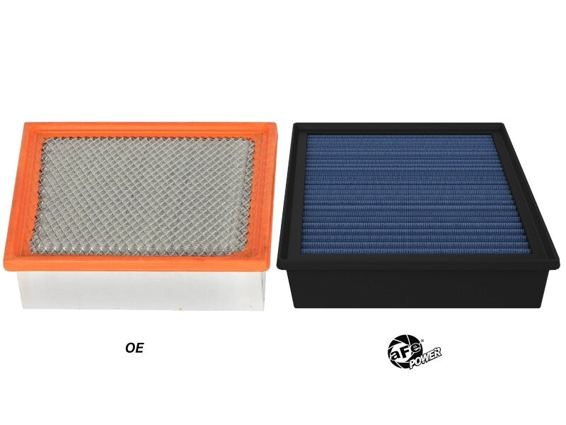 aFe Magnum FLOW OE Replacement Air Filter GM Diesel Trucks 17-19 V8-6.6L (td) L5P Air Filters - Direct Fit aFe