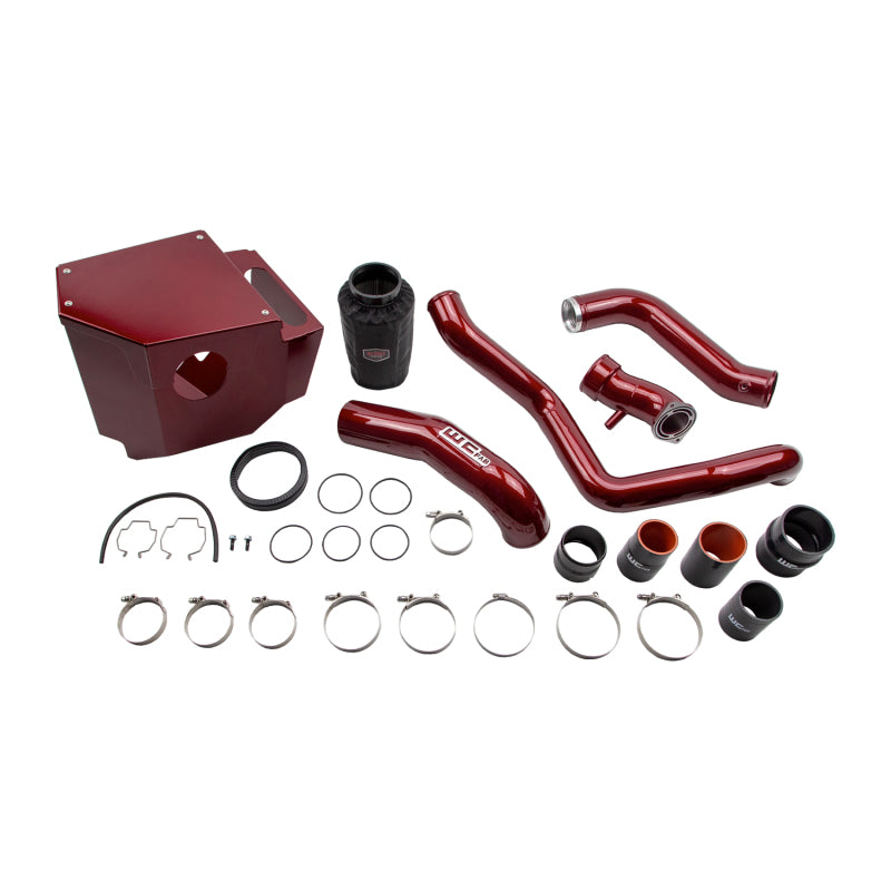 Wehrli 20-24 Chevrolet 6.6L LP5 Duramax High Flow Intake Bundle Kit - Gun Metal Cold Air Intakes Wehrli