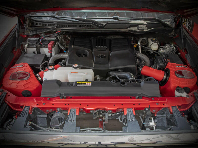 aFe POWER Momentum GT Pro Dry S Intake System 22-23 Toyota Tundra V6-3.4L (tt) Red Edition Cold Air Intakes aFe