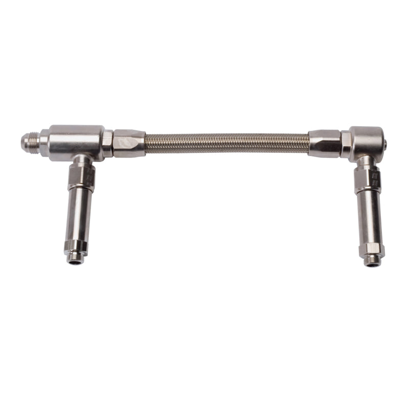 Russell Performance -8 AN to -8 AN ProFlex Demon Carb Dual Inlet Carb Kit (Endura) (w Fuel Filter) Fuel Filters Russell