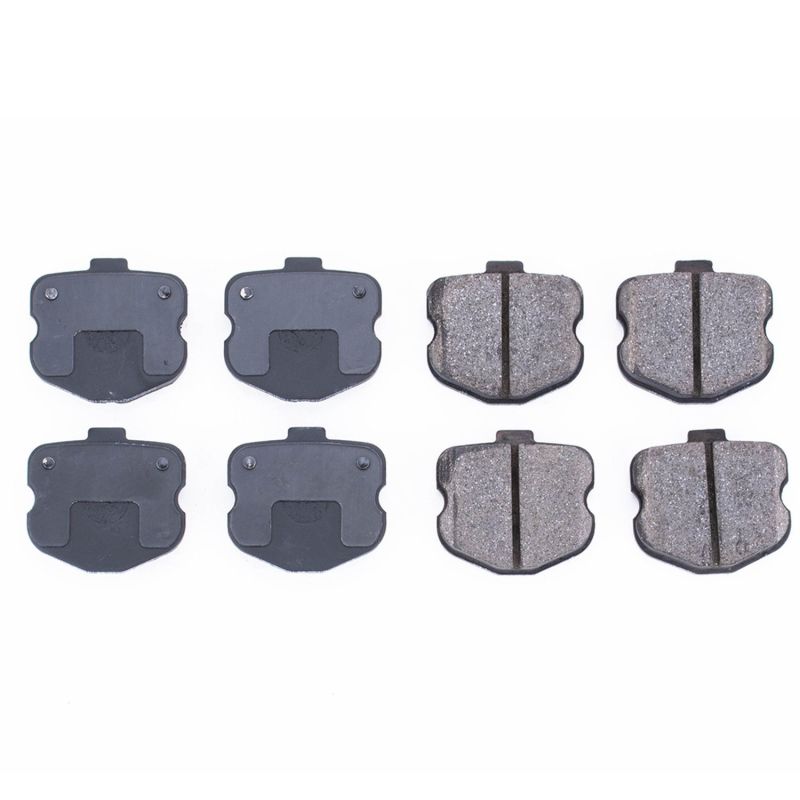 Power Stop 06-13 Chevrolet Corvette Rear Z16 Evolution Ceramic Brake Pads Brake Pads - OE PowerStop