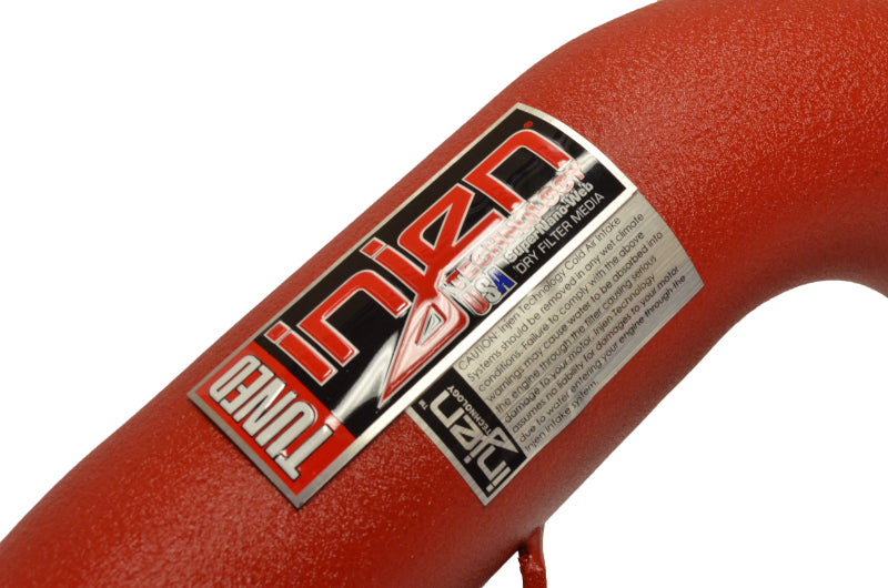 Injen 17-19 Audi A4 2.0T Wrinkle Red Short Ram Air Intake Cold Air Intakes Injen