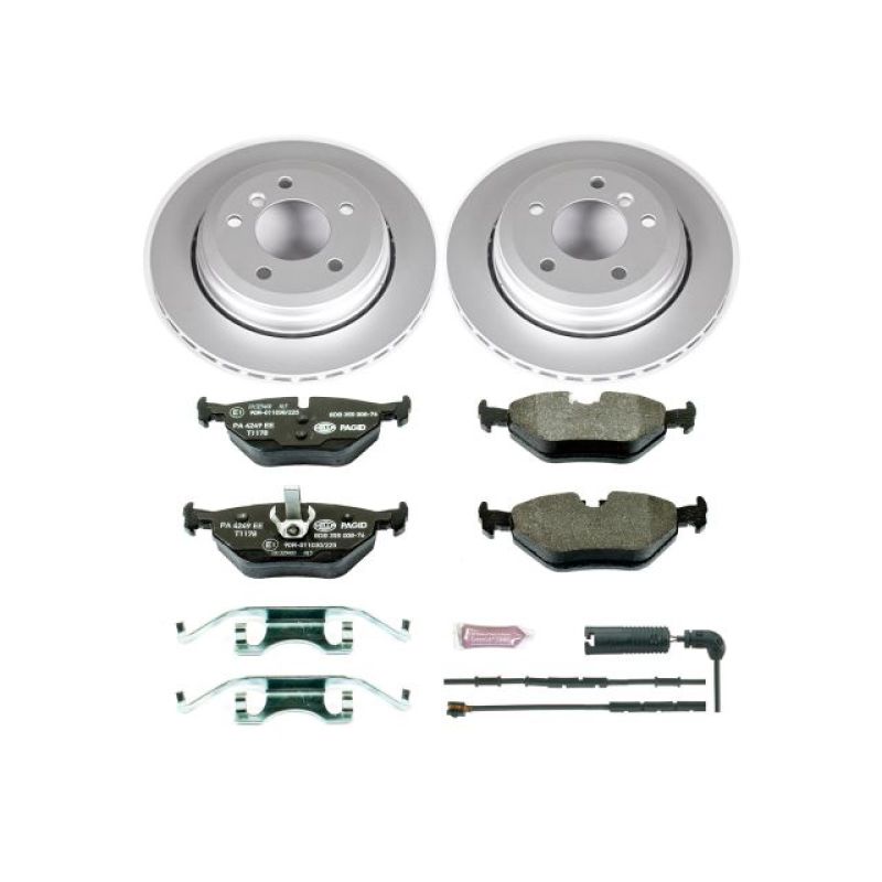 Power Stop 01-05 BMW 325xi Rear Euro-Stop Brake Kit Brake Kits - OE PowerStop