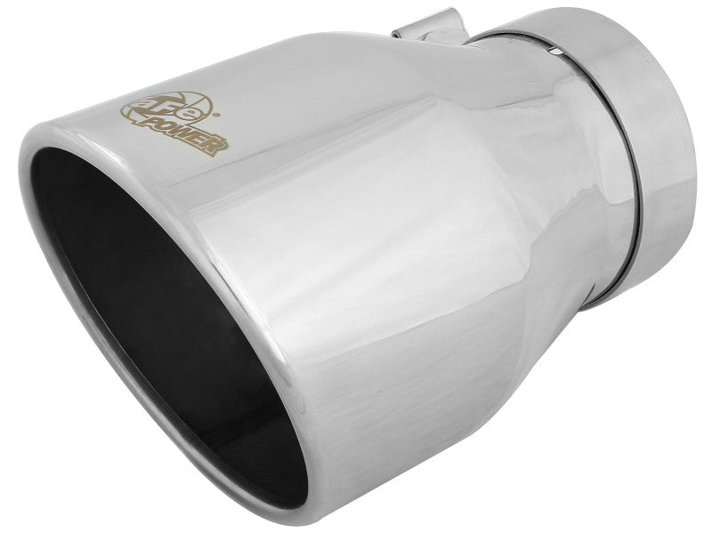 aFe MACH Force-Xp Universal Exhaust Tip 4 IN Inlet x 6 IN Outlet x 9 IN L Tips aFe