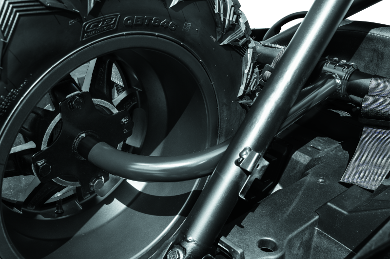 DragonFire Racing 14-22 Polaris RZR XP Spare Tire Carrier Spare Tire Carriers DragonFire Racing