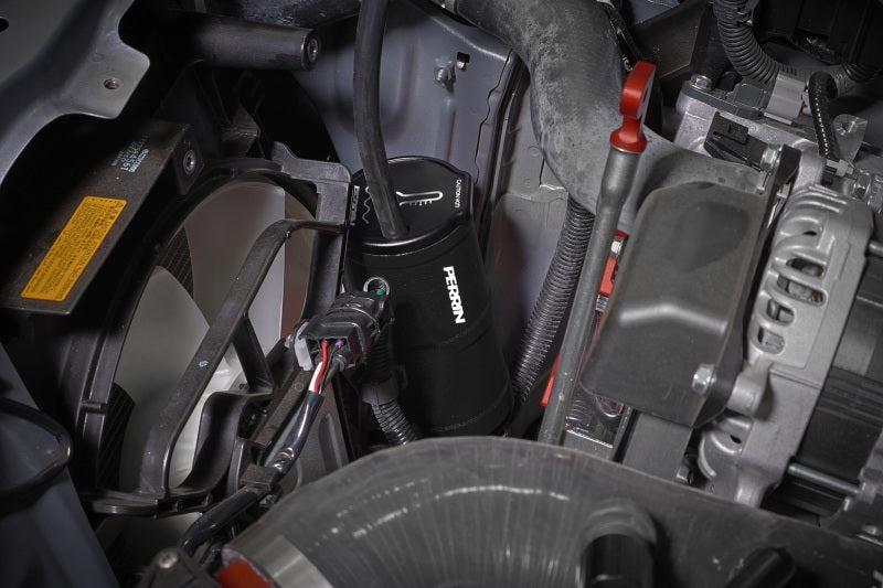 PERRIN 02-25 Subaru WRX / 04-21 STI / 13-25 BRZ/GR86/FRS/86 Coolant Overflow Tank - Black Coolant Reservoirs Perrin Performance