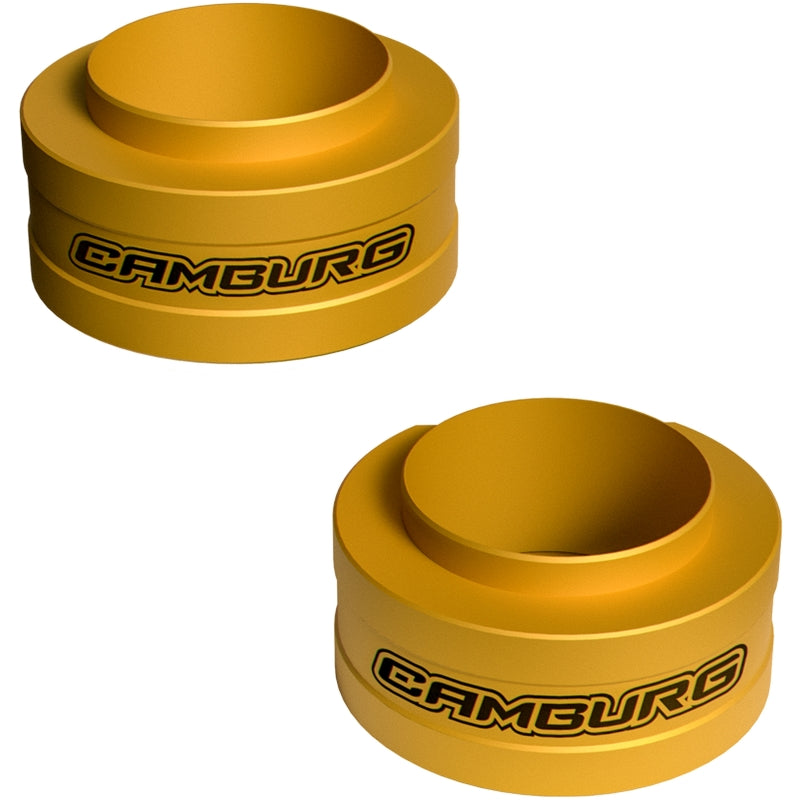 Camburg 2024+ Ford Ranger Raptor 2.5in Front Spring Preload Spacer Kit (Gold) Preload Adjusters Camburg