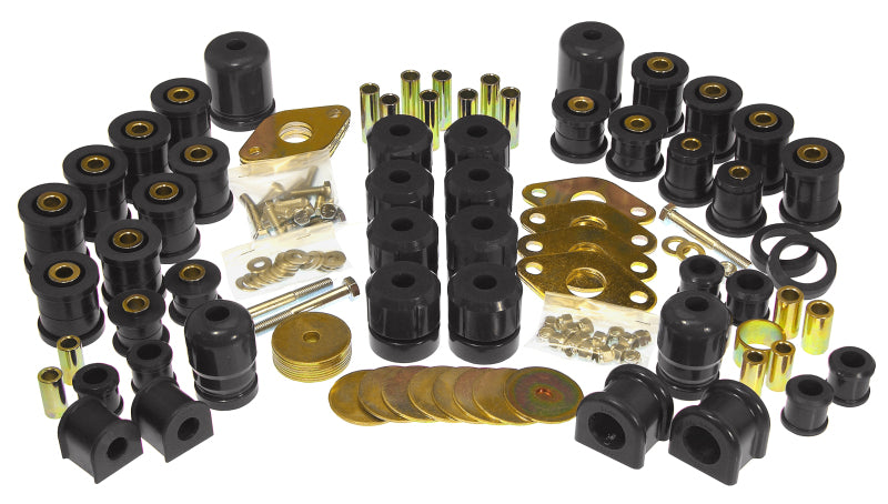 Prothane 07-11 Jeep Wrangler Total Kit - Black Bushings - Full Vehicle Kits Prothane