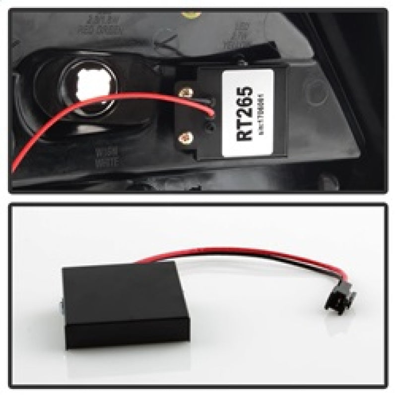 Spyder 12-14 Ford Focus 5DR LED Tail Lights - Black (ALT-YD-FF12-LED-BK) Tail Lights SPYDER