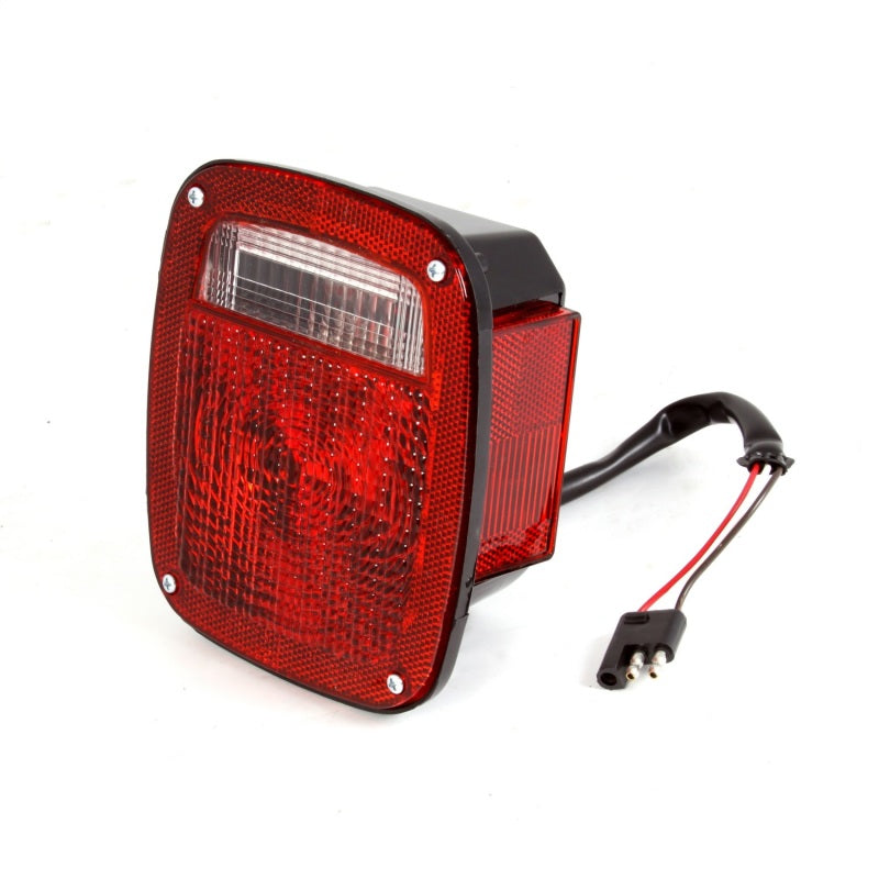Omix Right Black Tail Lamp 81-86 Jeep CJ Models Tail Lights OMIX