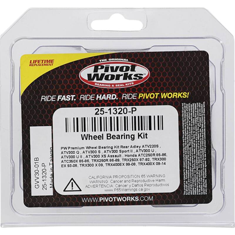Pivot Works Premium Wheel Bearing Wheel Bearings Pivot Works