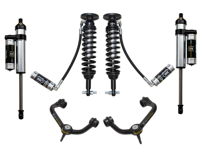 ICON 2014 Ford F-150 4WD 1.75-2.63in Stage 4 Suspension System w/Tubular Uca Coilovers ICON