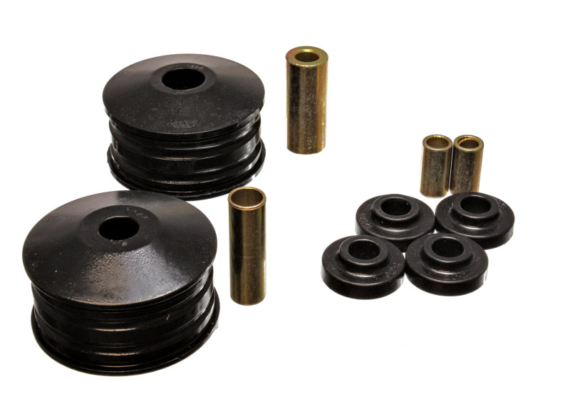 Energy Suspension 06-07 Mitsubishi Eclipse FWD Black Motor Mount Replacement Bushings for V6 (2 tour Bushing Kits Energy Suspension