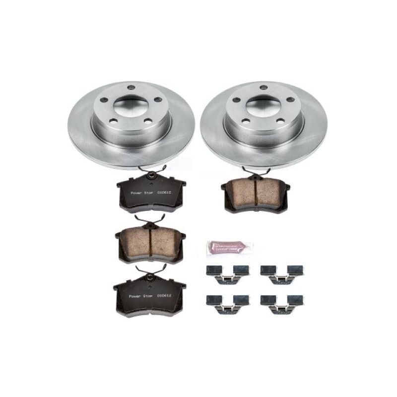 Power Stop 01-05 Audi Allroad Quattro Rear Autospecialty Brake Kit Brake Kits - OE PowerStop