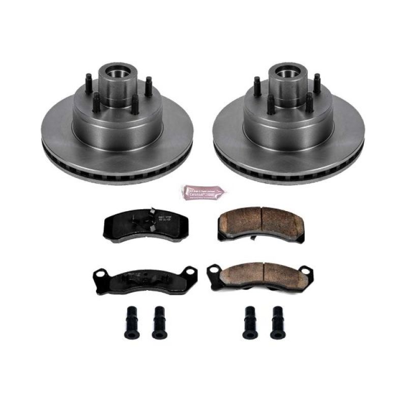 Power Stop 90-91 Mercury Colony Park Front Autospecialty Brake Kit Brake Kits - OE PowerStop