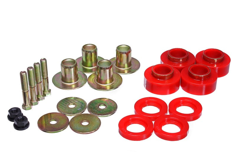 Energy Suspension 68-72 Chevrolet Chevelle Red Body Mount Set Bushing Kits Energy Suspension