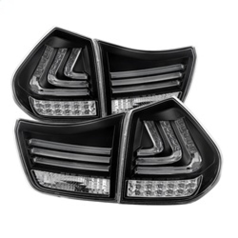 Spyder Lexus RX330/RX350 04-09 LED Tail Lights Black ALT-YD-LRX04-LED-BK Tail Lights SPYDER