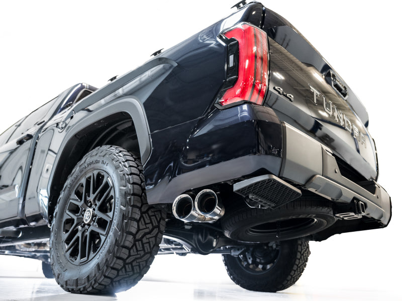 AWE 0FG Exhaust for 3rd Gen Toyota Tundra - Dual Chrome Silver Tips Catback AWE Tuning