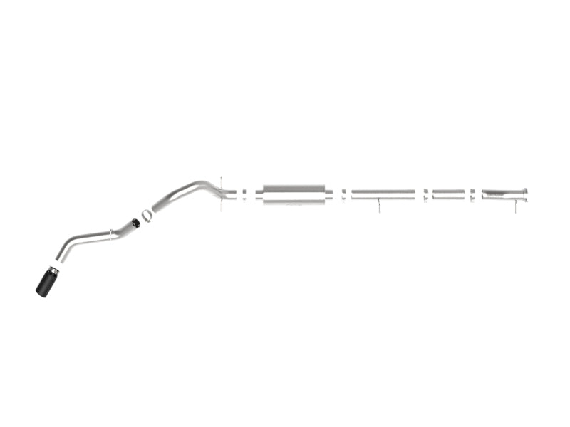 aFe Apollo GT Series 4in 409SS Cat-Back 20-21 GM 2500/3500HD V8-6.6L L8T - Black Tip Catback aFe