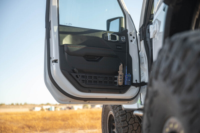 DV8 Offroad 18-25 Jeep Wrangler JL Electric Seat Front Door Molle Pockets Exterior Trim DV8 Offroad