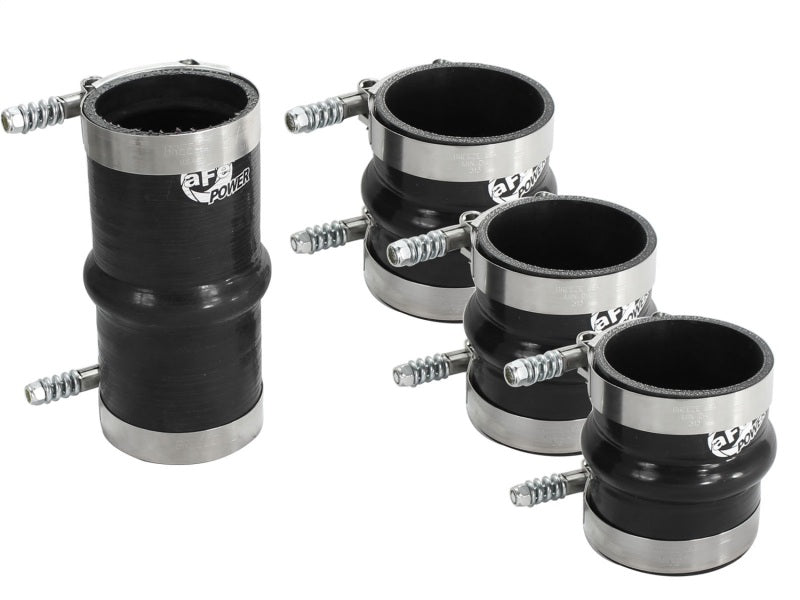 aFe BladeRunner Intercooler Couplings & Clamps Kit Replacement 03-07 Dodge Diesel Trucks L6-5.9L(td) Intercoolers aFe