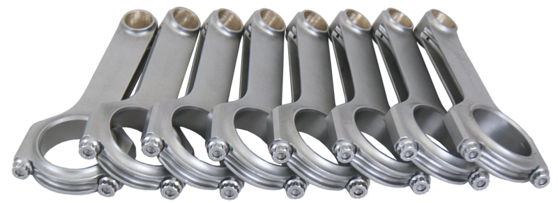 Eagle Chevrolet Small Block H-Beam Connecting Rods w/ ARP L19 Bolts (Set of 8) Connecting Rods - 8Cyl Eagle