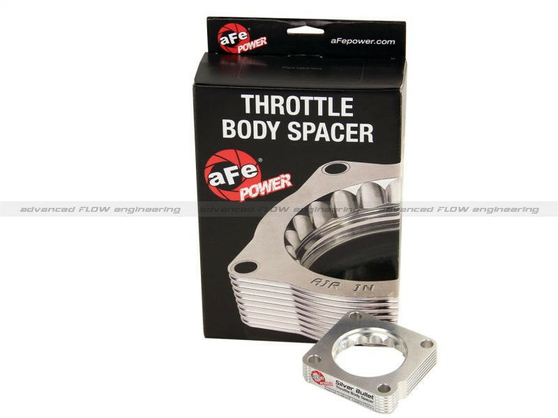 aFe Silver Bullet Throttle Body Spacer 12 Honda Civic Si / 08-12 Honda Accord / 09-12 Acura TSX Throttle Body Spacers aFe