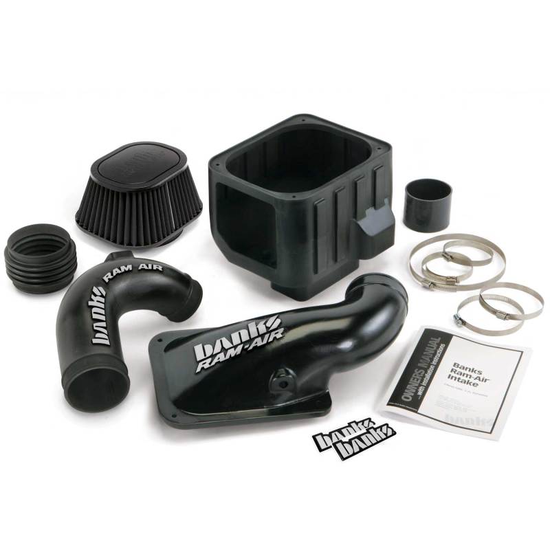 Banks Power 04-05 Chevy 6.6L LLY Ram-Air Intake System - Dry Filter Short Ram Air Intakes Banks Power