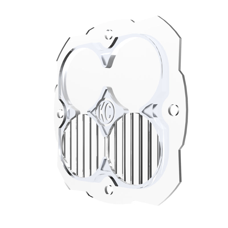KC HiLiTES FLEX ERA 4 Combo Beam Lens Replacement (ea) - Clear Light Bars & Cubes KC HiLiTES