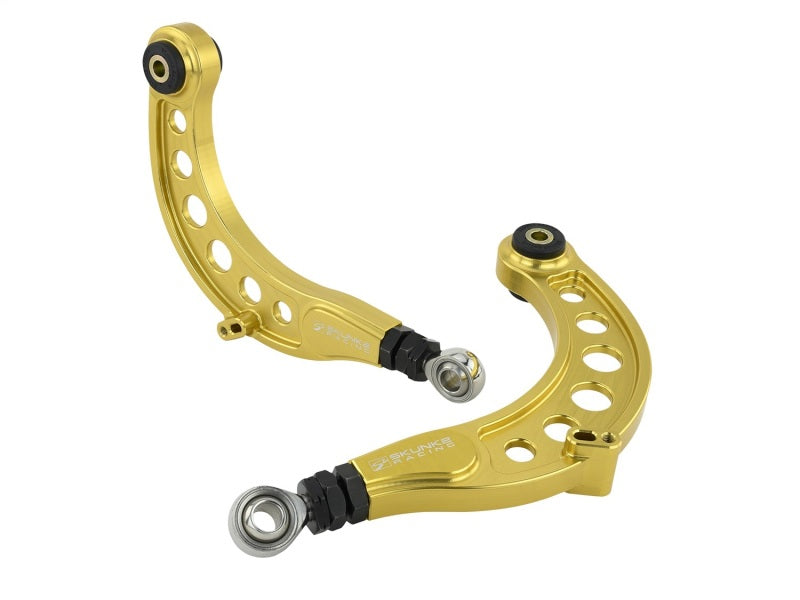 Skunk2 Pro Series 16-20 Honda Civic Gold Anodized Rear Camber Kit Camber Kits Skunk2 Racing