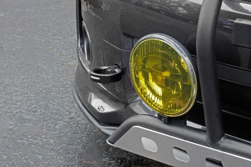 PERRIN 08-14 Subaru WRX & STI / 08-11 Impreza / 05-09 Legacy Tow Hook Kit (Front) - Flat Black Tow Hooks Perrin Performance