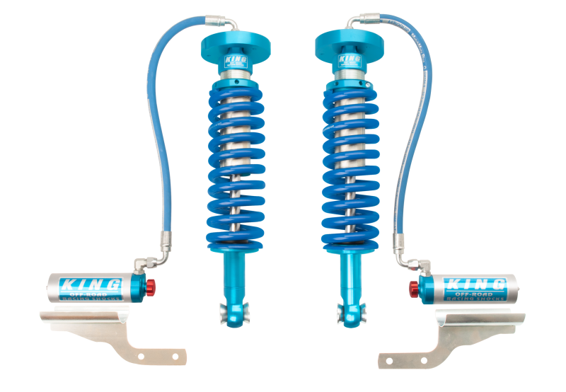 King Shocks 09-13 Ford F150 2WD/4WD Front 2.5 Dia Remote Reservoir Coilover w/Adjuster (Pair) Coilovers King Shocks
