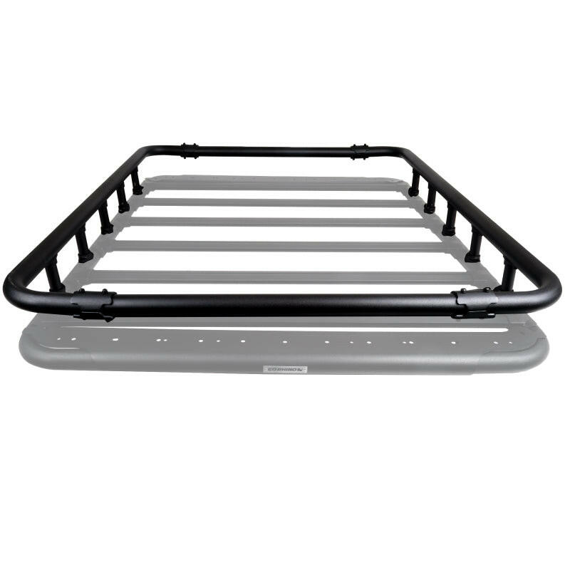 Go Rhino SRM500 Quad Rail Kit (For 65in. Long Rack) - Tex. Blk (Rails ONLY - Req. Platform) Roof Baskets Go Rhino